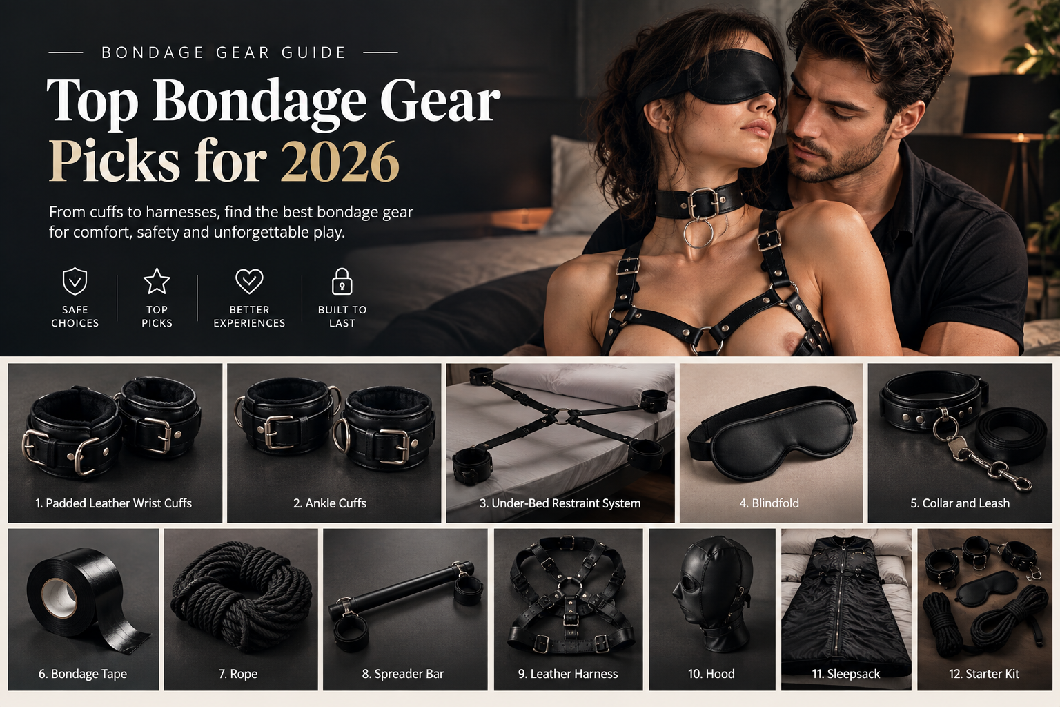 Top Bondage Gear Picks for 2026