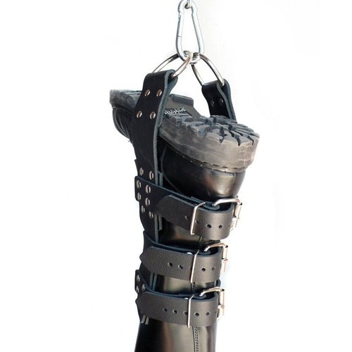 Heavy Duty Leather Ankle Suspension Cuffs