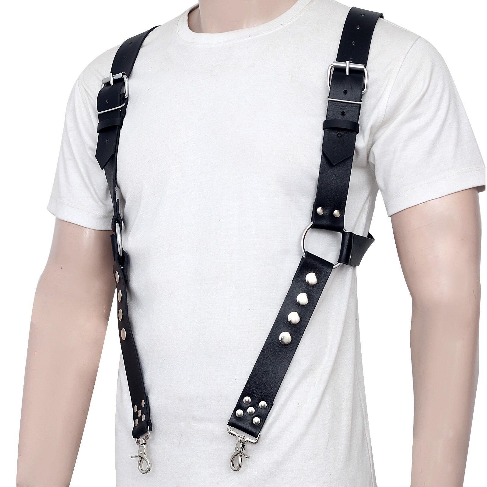Genuine Full body Leather Harness
