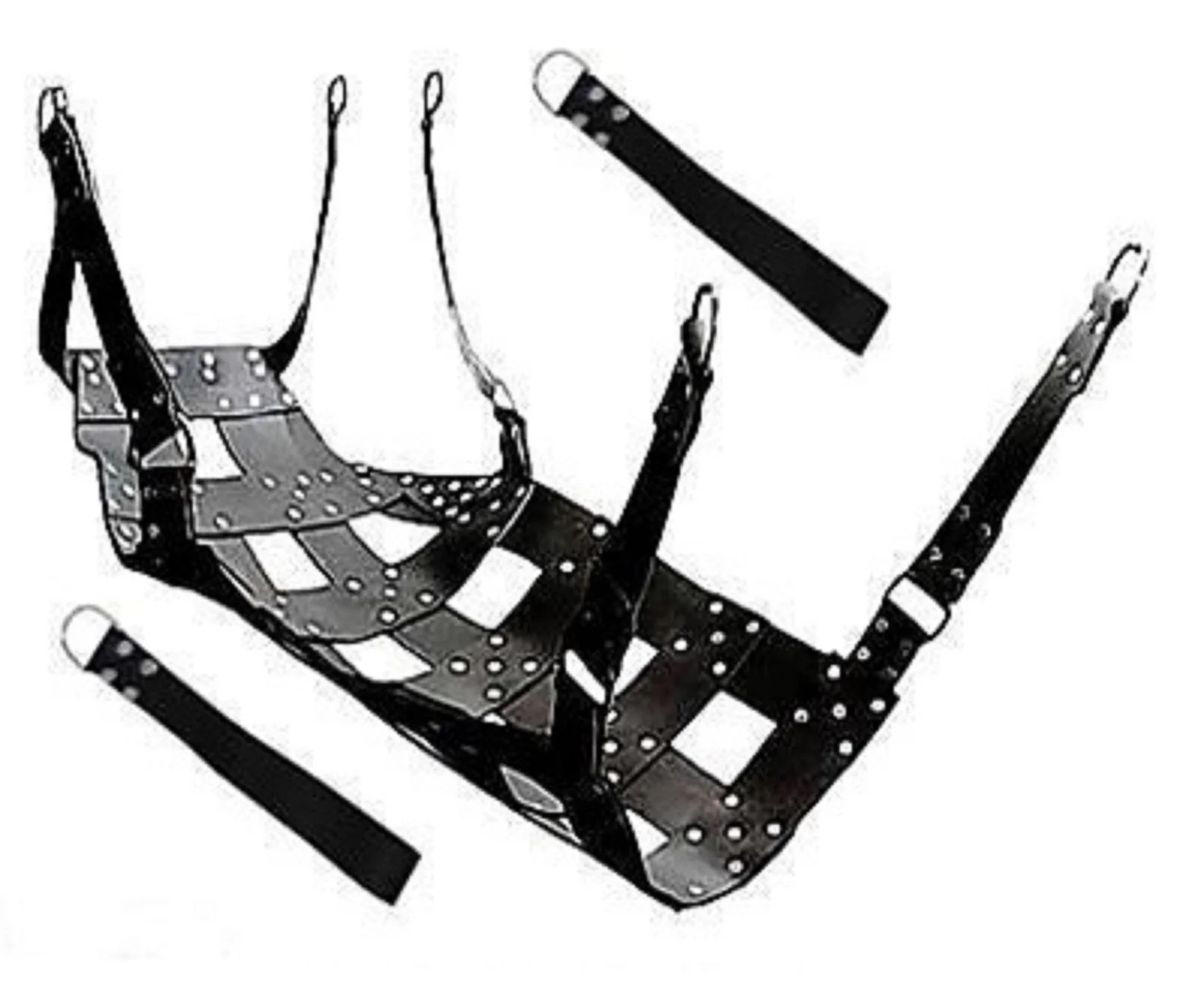 Genuine Leather Heavy Duty Sex Sling — photo 1