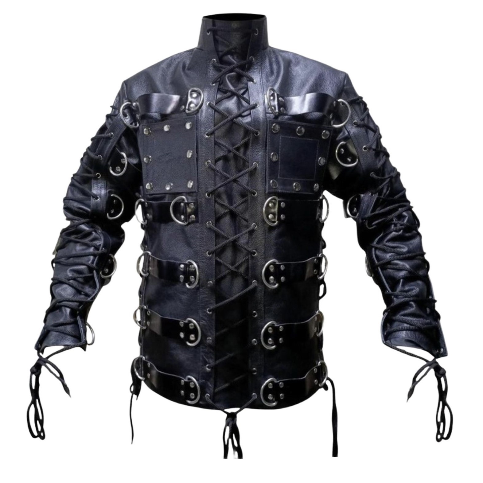 Genuine Leather BDSM Straitjacket — photo 1