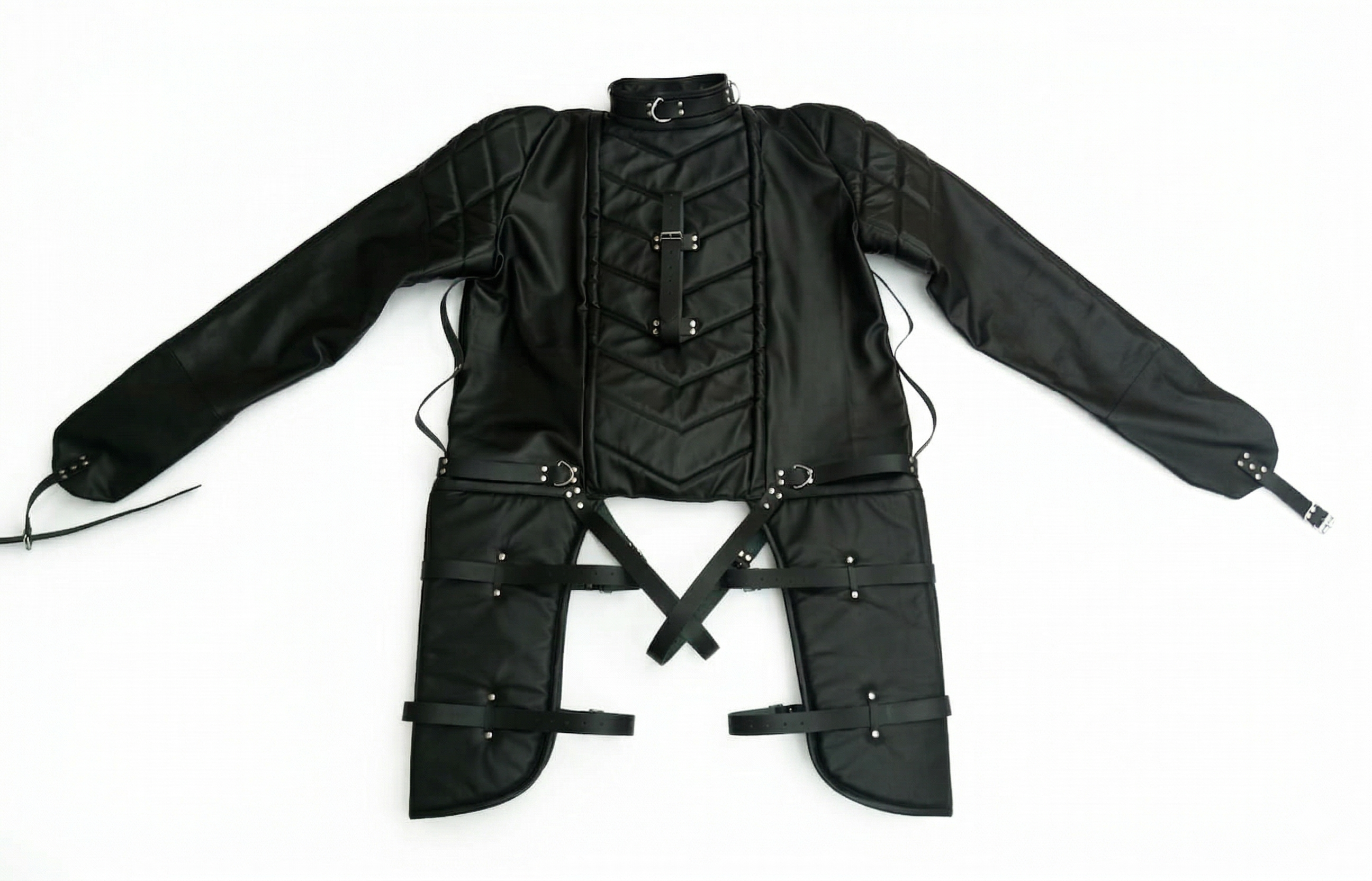 Genuine Leather Heavy Duty Padded Straitjacket , Full Surender — photo 1