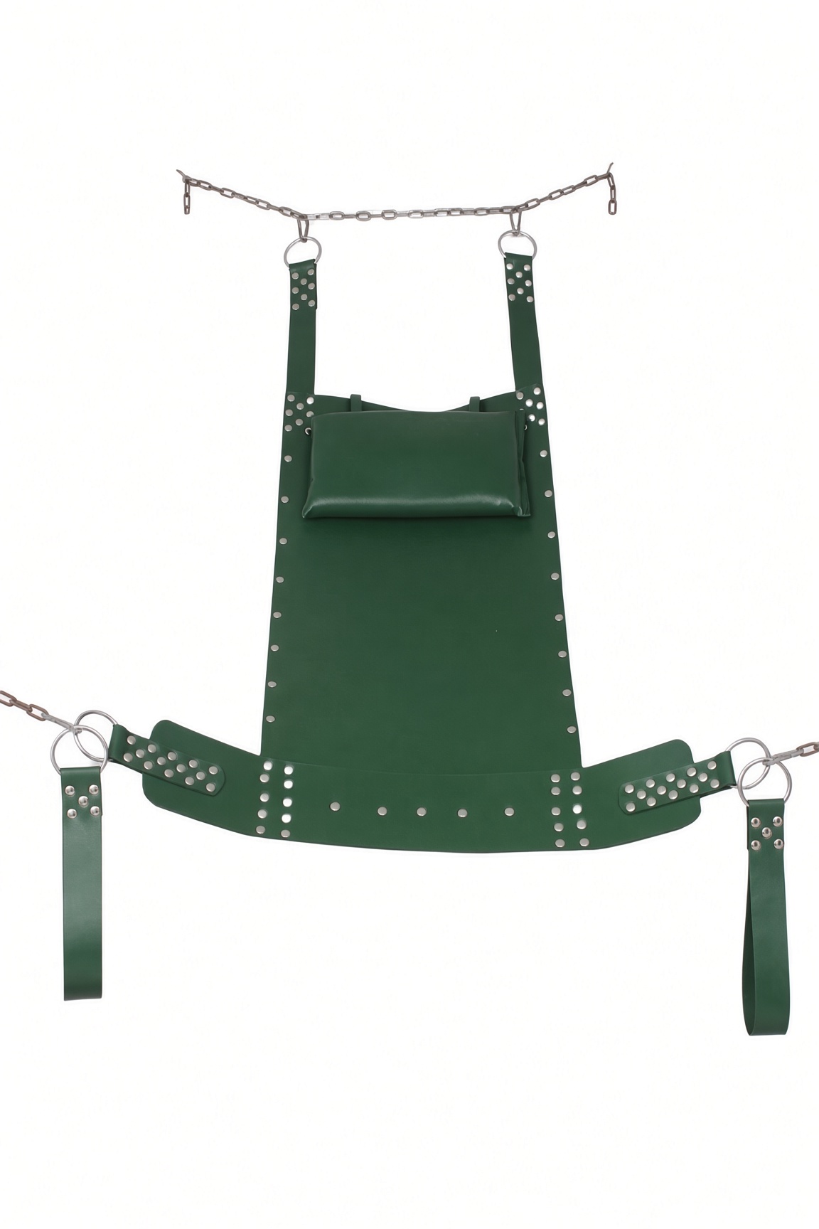Real Cowhide Leather Sex Sling — photo 1